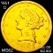 1851-O $5 Gold Half Eagle UNCIRCULATED