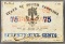 1863 South Carolina 75 Cents Bill UNCIRCULATED