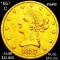 1857-O $10 Gold Eagle CHOICE AU