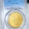 1859-S $20 Gold Double Eagle PCGS - XF40