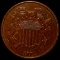 1871 Two Cent Piece UNCIRCULATED