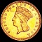 1874 Rare Gold Dollar UNCIRCULATED