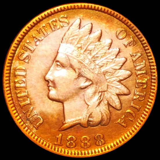 1888 Indian Head Penny CLOSELY UNCIRCULATED