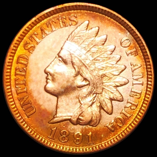 1891 Indian Head Penny UNCIRCULATED