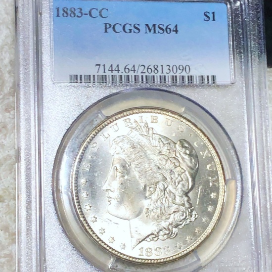 1883-CC Morgan Silver Dollar PCGS - MS64