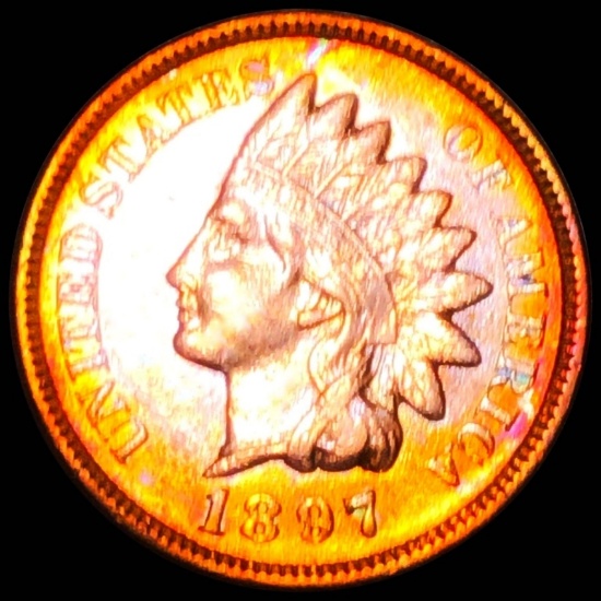 1897 Indian Head Penny CLOSELY UNCIRCULATED