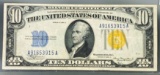1934 US $10 Gold Seal Bill UNCIRCULATED