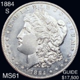 1884-S Morgan Silver Dollar UNCIRCULATED