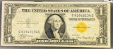 1935 US $1 Gold Seal Bill CLOSELY UNC