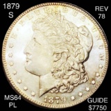 1879-S Rev '78 Morgan Silver Dollar CHOICE BU PL