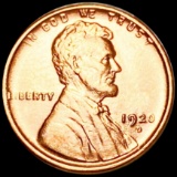 1920-D  Lincoln Wheat Penny UNC RED