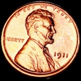 1911  Lincoln Wheat Penny CHOICE BU RED
