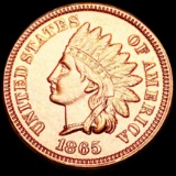 1865 Indian Head Penny UNC RED