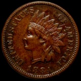 1884 Indian Head Penny CLOSELY UNCIRCULATED