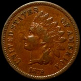 1872 Indian Head Penny CLOSELY UNC