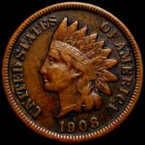 1908 -S Indian Head Penny XF