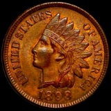 1898 Indian Head Penny NEARLY UNCIRCULATED