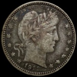 1912 Barber Silver Quarter LIGHTLY CIRCULATED