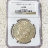 1900-O/CC Morgan Silver Dollar NGC - AU58