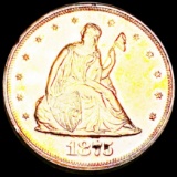 1875 Seated Twenty Cent Piece GEM PROOF
