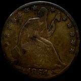 1854-O Seated Half Dollar NICELY CIRCULATED