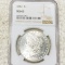 1882 Morgan Silver Dollar NGC - MS63