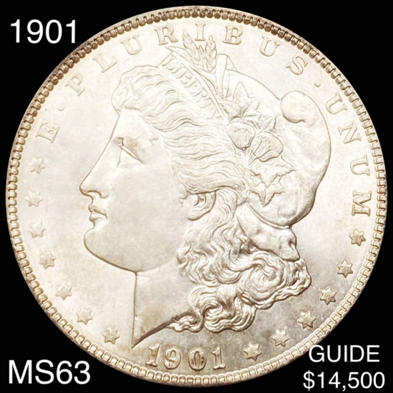 1901 Morgan Silver Dollar CHOICE BU