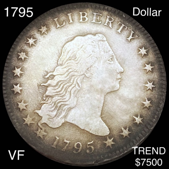 1795 Flowing Hair Dollar LIGHTLY CIRCULATED
