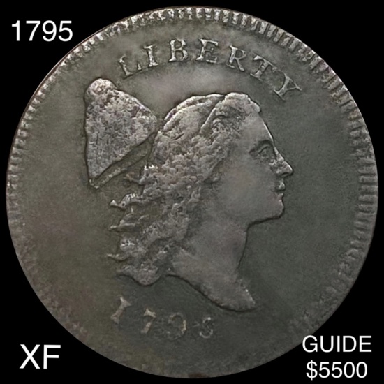 1795 Liberty Cap Half Cent LIGHTLY CIRCULATED