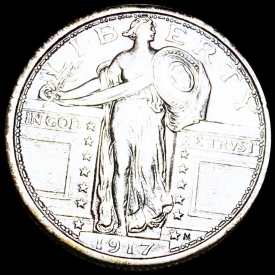 1917 TY1 Standing Liberty Quarter UNCIRCULATED