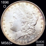 1896-O Morgan Silver Dollar CHOICE BU