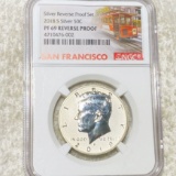 2018-S Kennedy Half Dollar NGC - PF69REVPROOF