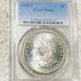 1880-S Morgan Silver Dollar PCGS - MS64