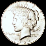 1924 Silver Peace Dollar UNCIRCULATED