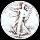 1938-D Walking Half Dollar NICELY CIRCULATED