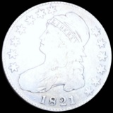 1821 Capped Bust Half Dollar NICELY CIRCULATED