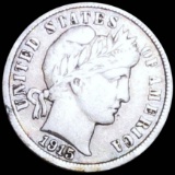 1915-S Barber Silver Dime NICELY CIRCULATED