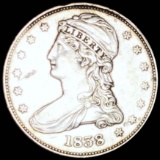 1838 Capped Bust Half Dollar NEARLY UNC