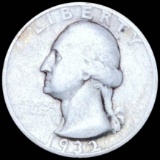 1932-S Washington Silver Quarter NICELY CIRCULATED