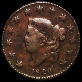 1829 Coronet Head Large Cent NICELY CIRCULATED