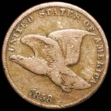 1858 Flying Eagle Cent NICELY CIRCULATED