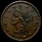 1839 Braided Hair Large Cent NEARLY UNC