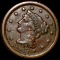 1853 Braided Hair Large Cent LIGHTLY CIRCULATED