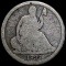 1837 Seated Liberty Half Dime NICELY CIRCULATED