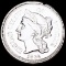 1865 Three Cent Nickel CLOSELY UNC