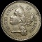 1868 Three Cent Nickel CLOSELY UNC