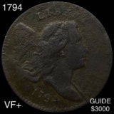 1794 Liberty Cap Half Cent NICELY CIRCULATED