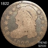 1822 Capped Bust Dime NICELY CIRCULATED