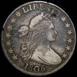 1806 Draped Bust Half Dollar LIGHTLY CIRCULATED