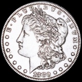 1880 Morgan Silver Dollar NEARLY UNCIRCULATED